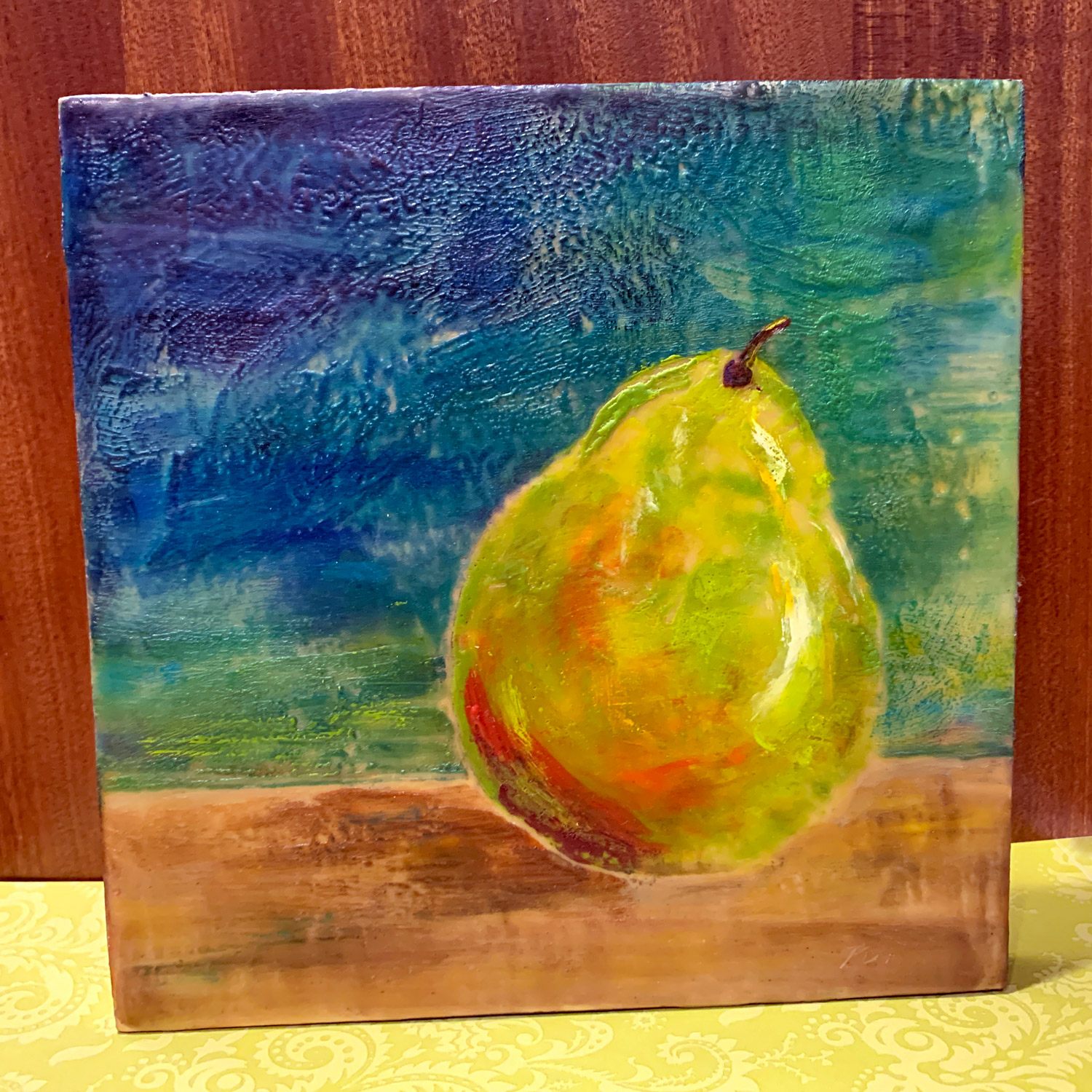 pear art by Kim Peasley